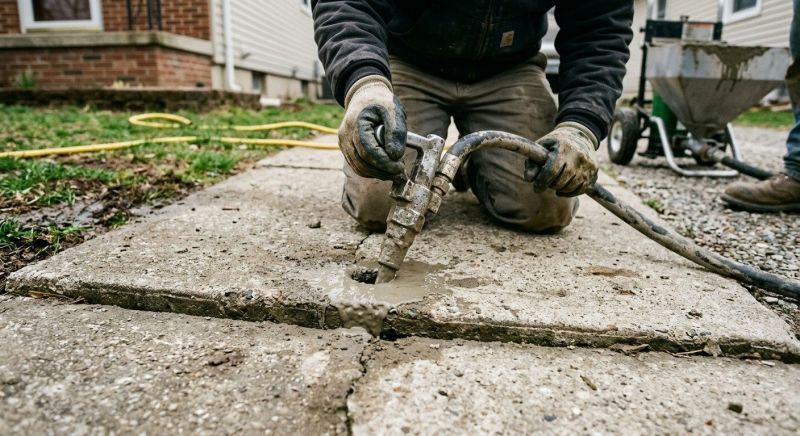 Concrete Leveling in Columbus, OH