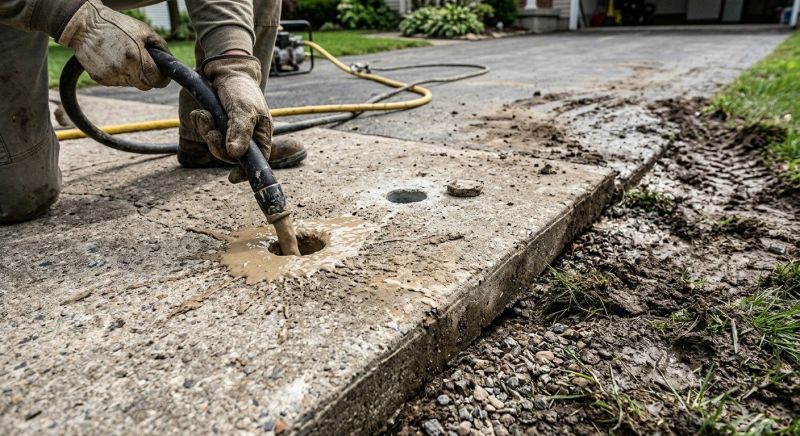 Concrete Settlement Repair in Tampa, FL