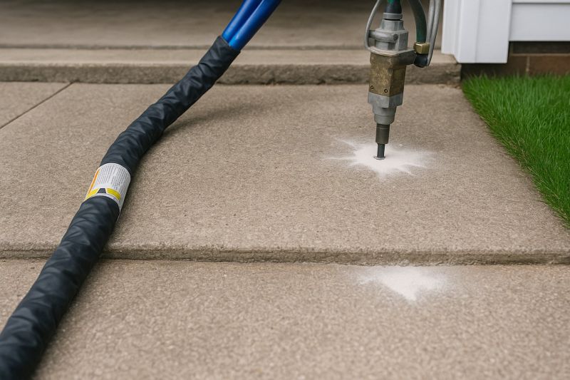 Concrete Slab Jacking in West Des Moines, IA