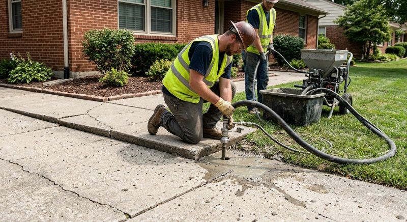 Sidewalk Leveling in Tampa, FL