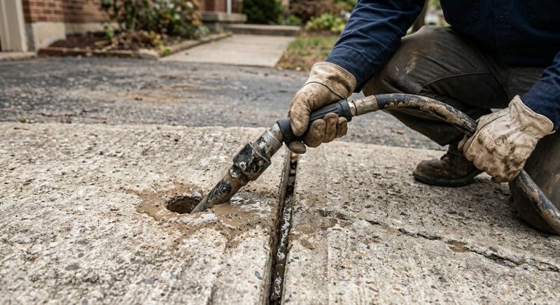 Sunken Driveway Lifting in Miami Dade County, FL
