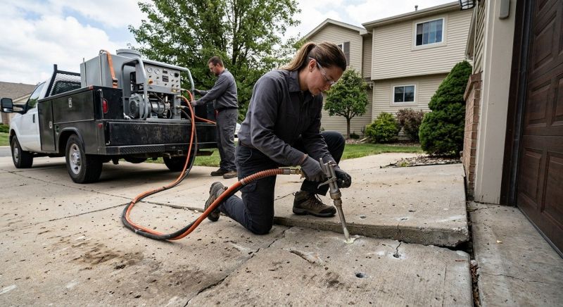 Concrete Leveling Service