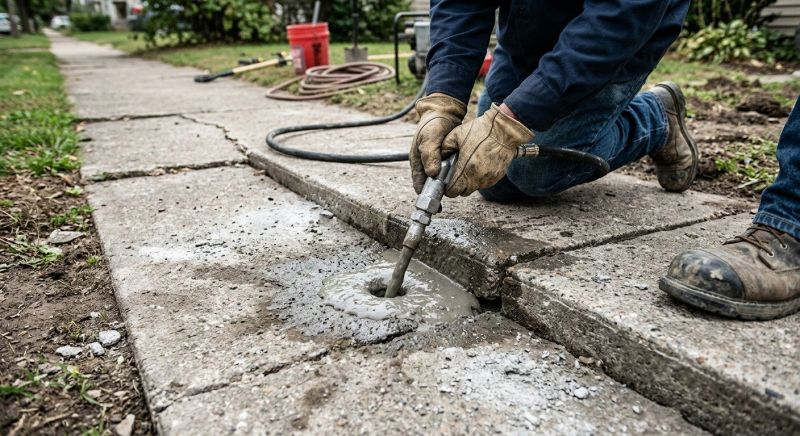 Sunken Patio Repair in Tampa, FL